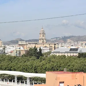 At The -la Malagueta-free Parking- , Malaga Hiszpania